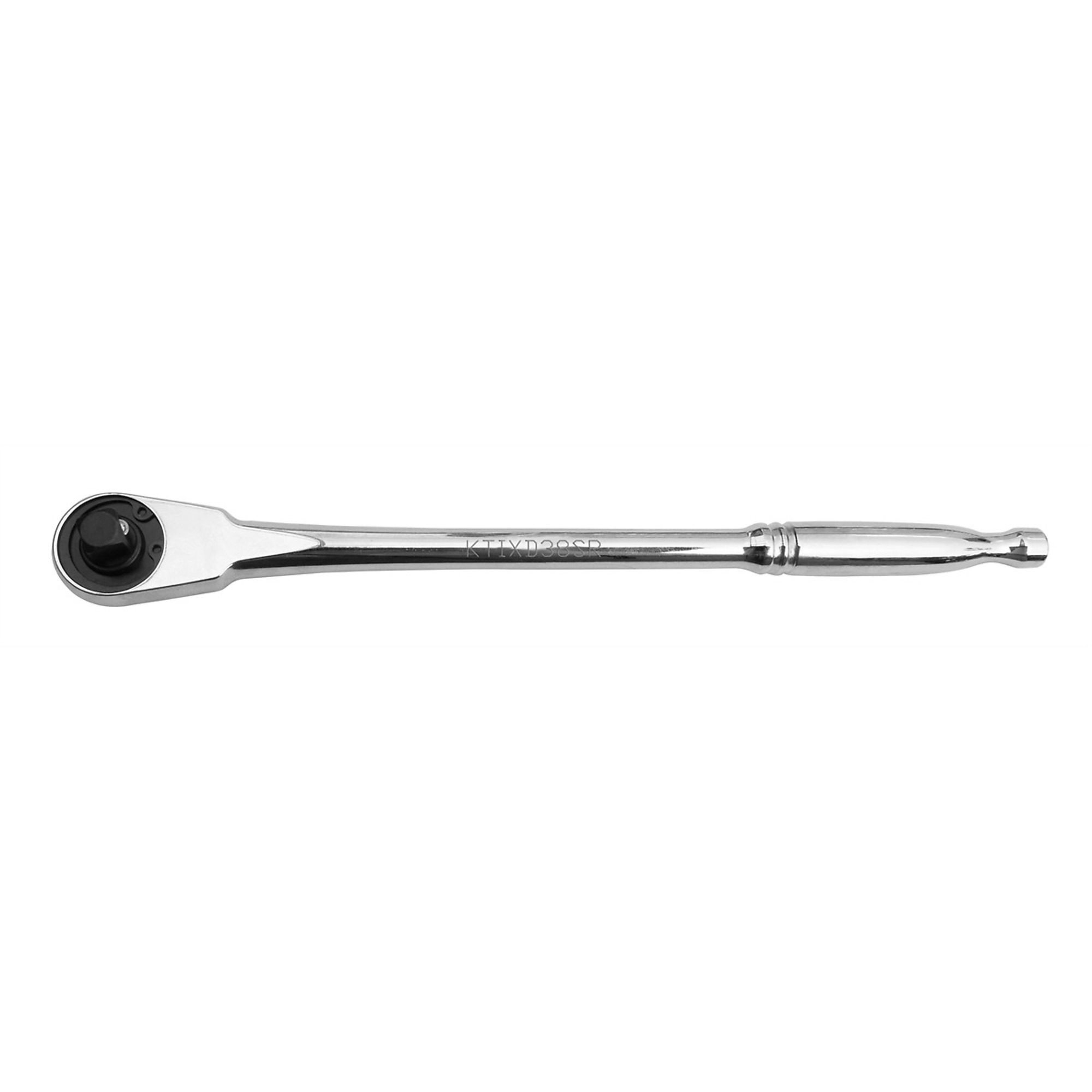 K Tool International 3/8in. Drive Ratchet — 120 Tooth, Extra Long, Slim Head, Model# KTIXD38SR
